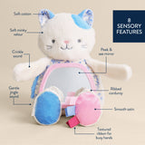 Itzy Ritzy Itzy Bitzy Mirror Sensory Tummy Time Mirror Kitty
