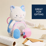 Itzy Ritzy Itzy Bitzy Mirror Sensory Tummy Time Mirror Kitty