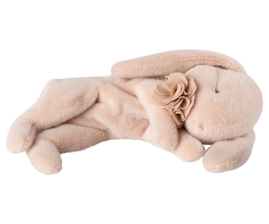 Maileg Sleeping Bunny Plush Small in powder pink