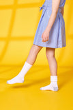 Tough Anklet School Socks 3 Pack White | Durable Cotton School Socks