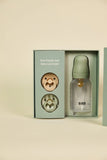 BIBS baby bottle and accessories in a box on a beige background