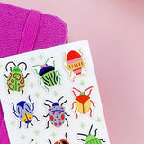 Pipsticks Bright Beetles Stickers