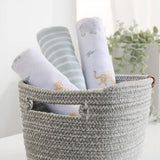 Living Textiles Roam & Roar 3 Pack Organic Wash Cloths
