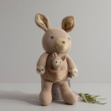 Soft cotton knit kangaroo plush – Living Textiles