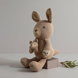 Australian kangaroo stuffed toy for babies and toddlers