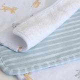 Living Textiles Roam & Roar 3 Pack Organic Wash Cloths