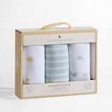 Living Textiles Roam & Roar 3 Pack Organic Wash Cloths