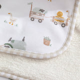 Jersey Sherpa Blanket - Tractor Ride