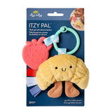 Itzy Ritzy plush pal with silicone teether on packaging