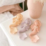 Three mermaid teethers