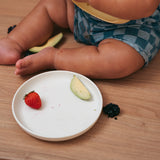 Rommer Silicone Plate – Crème | Premium Baby & Toddler Feeding Plate