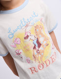 Eve Girl Lasso Ringer Tee