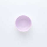 Purple bowl on a white background