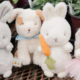 Bunnies by the Bay Cricket Island Skipit brown puppy soft toy with blue sailor collar