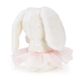 Bunnies by the Bay Cricket Island Blossom Bunny white soft toy with pink tutu and embroidered face