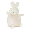 Plush rabbit toy on a white background