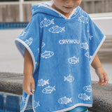 Crywolf Baby Hooded Towel Fish School