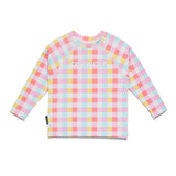 BABY RASH VEST Pop Gingham