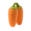 Cathy the Carrot Mini Doudou-Teether