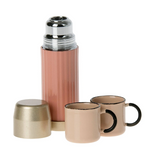 Maileg Miniature Thermos And Cups coral