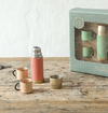 Maileg Miniature Thermos And Cups coral