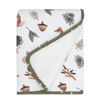 Jersey Sherpa Blanket - Forest Retreat