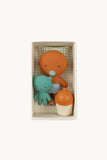 We Are Gommu GOMMU Pocket Almond natural rubber doll in box with accessories