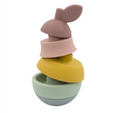 Silicone Pear Stacking Puzzle