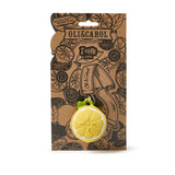 Oli & Carol lemon toy packaging on a white background
