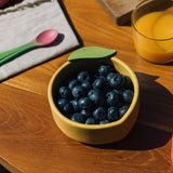 Oli & Carol Lou the Lemon wooden baby bowl and spoon set