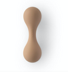 Mushie Silicone Baby Rattle Toy -Natural