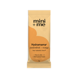 Hydramama mini + me package with orange flavor on a white background
