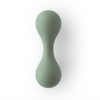Mushie Silicone Baby Rattle Toy -Dried Thyme