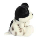 Palm Pals Snorkels Black & White Dog plush toy