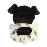 Palm Pals Snorkels Black & White Dog plush toy