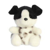 Palm Pals Snorkels Black & White Dog plush toy