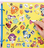 Colorful Stickers Sticker Keeper - Folder