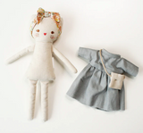 Mini Lilly Kitty 26cm Grey Linen