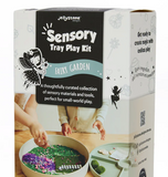 Jellystone Designs Sensory Tray Play Kit for Fairy Garden on a white background