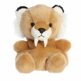 Plush toy lion with white mane on a white background