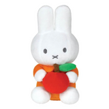 Miffy plush with apple soft toy