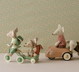 Tricycle Trailer Mouse Green