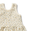 Floral-patterned dress on a white background