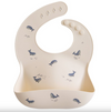 Mushie Silicone Bib - Whales