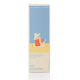 Box of 'Oil for Babies' by Willow by the Sea on a white background