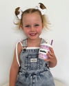 BBCino Reusable Cup – Blossom 240ml | Large Babyccino Cup with Silicone Lid in Lilac Floral Design