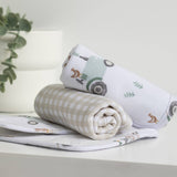 3 Pack Wash cloths  - Tractor Ride