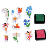 Rex London Fairies Mini Stamp Set | Kids Craft & Creative Stamps