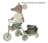 Maileg Abri a Tricycle Mouse Green