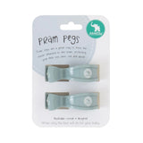 2 Pack Pegs Steel Blue